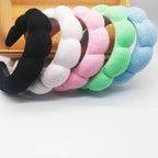Spa Headbands for Washing Face Makeup Skin Care Headband Women Bubble Facial - Image 3