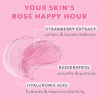 Patchology Serve Chilled Rosé Hydrating Under Eye Patches – Hyaluronic Acid & - Image 3
