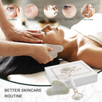 Jade Roller for Face, Facial Roller Massager Skin Care Tool, Gua Sha Facial - Image 6