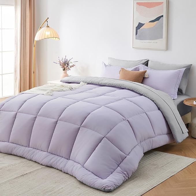 Sasttie Twin XL Comforter Set, 5 Pieces Reversible Twin XL Bed in a Bag by SASTTIE