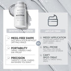 SKINTIFIC Amazonian White Clay Purifying Stick, Deep Clean Pores Mud Mask - Image 8