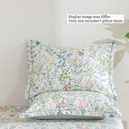 LEMIROE Floral Cotton Comforter Twin Size - Image 4