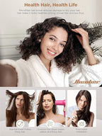 Hicober Microfiber Hair Towel Wrap, Fast Drying Hair Towels - Image 4