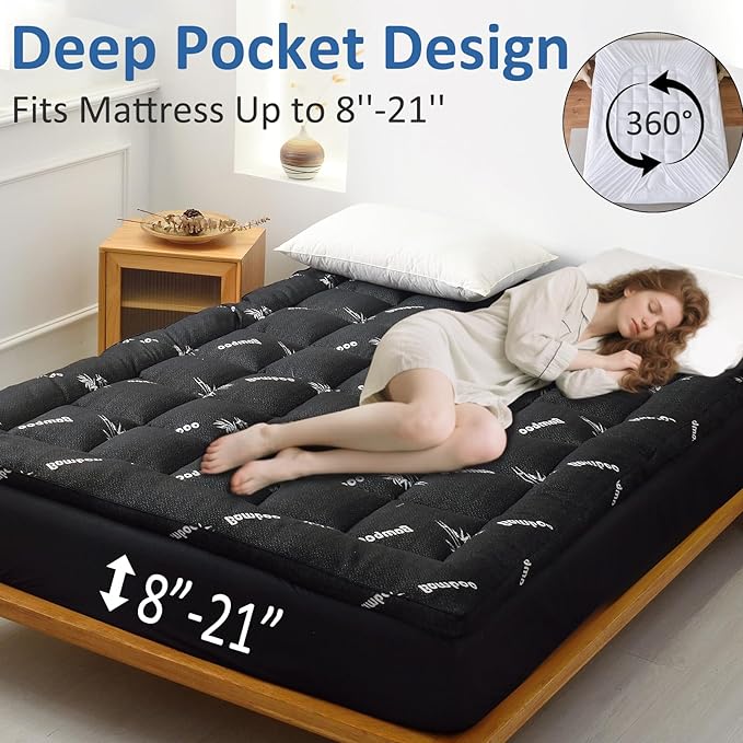 Favorland Mattress Topper King Size - Image 3