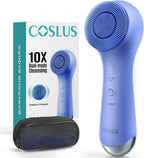 COSLUS FBS03 Face Scrubber Facial Cleansing Brush: 2 in 1 Spin and Vibration by COSLUS