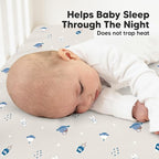 KeaBabies 2-Pack Organic Crib Sheets - Image 5