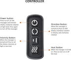 Snailax Cordless Neck Massager, Shiatsu Back Shoulder Massager - Image 8