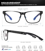 ANYLUV Blue Light Blocking Glasses Men Computer Gaming Glasses Lightweight - Image 5