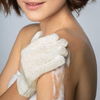 Evridwear Exfoliating Glove Shower Gloves Exfoliate Dead Skin - Image 8