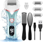 Electric Foot Callus Remover, Rechargeable Portable Electronic Foot File by Geopu