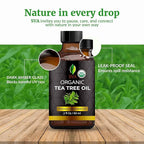 SVA Tea Tree Essential Oil Organic – 2 Fl Oz – 100% Natural Organic Tea Tree Oil - Image 7