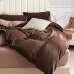 PURE ERA Jersey Knit Duvet Cover Set 100% T-Shirt Cotton Super Soft Comfy 3pc - Image 6
