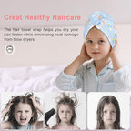 Unicorn Castle Microfiber Hair Towel - Image 5