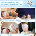 XPCARE 60 Pack Steam Eye Masks for Dry Eyes, SPA Warm Sleep Eye Mask, - Image 7