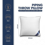 Utopia Bedding Throw Pillow Inserts, 20 x 20 Inches Decorative Indoor Pillows - Image 2