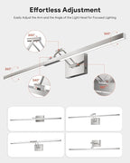 VONLUCE 36" LED Bathroom Vanity Light, 3CCT Modern LED Vanity Lights - Image 4
