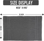Salon Towels – 50 Pack Grey Hand Towels 100% Cotton Spa Towels – 16x27 inches - Image 6