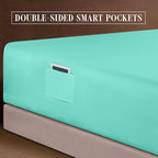 Elegant Comfort Luxurious 1500 Premium Hotel Quality Microfiber 4-Piece Sheet - Image 5