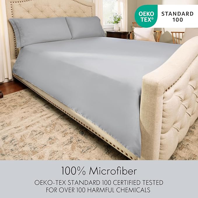 ClevaHome Sheets Twin Size Bed Set - Image 6
