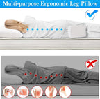 BlissTrends Memory Foam Knee Pillow, Knee Pillow - Image 5