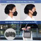 BLScode KN95 Face Mask 60 Pack, Individually Wrapped 5-Layer face Masks - Image 6