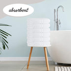 GREEN LIFESTYLE 12x12 Cotton Washcloths - Image 5