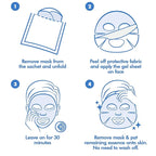 Ebanel 5 Pack Hydrogel Collagen Face Mask - Image 7