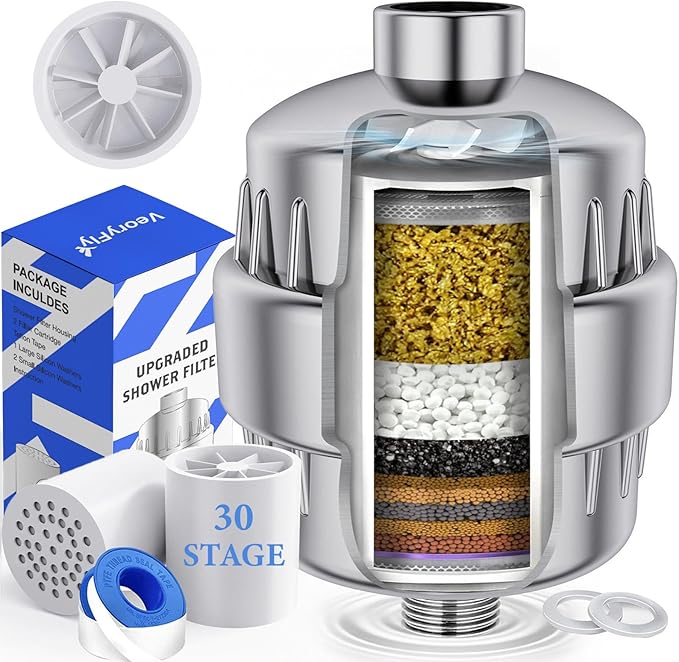30 Stage VeoryFly Shower Filter by VeoryFly