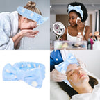CIEHER 8 Pcs Spa Headbands for Women & Girls, Sleep Party & Face Wash, - Image 7