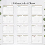 Habit Tracker Calendar，12 Monthly Habit Tracker Journal - Image 4