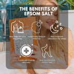 Eco Bath London Detox Epsom Salt Bath Soak – Pouch 2.2 LB | Made in UK | - Image 4