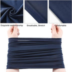 Geyoga 6 Pieces Summer UV Protection Cooling Neck Gaiter Face Clothing Neck - Image 5