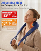 Neck Massager with Heat : Cordless Neck and Shoulder Massager - Image 2