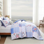 YIKUSH comforters Set Floral Comforter Bedding Set Set Comforter Year-Round All - Image 5