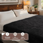 LaffyLo Heated Throw Blanket 50 x 60, Fast Heating Electric Blanket, Dual-Sided - Image 4