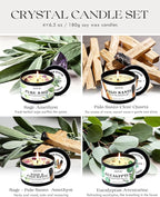 AOOVOO 4 Pack Sage Candles - Image 3