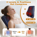Joyset Back Massager for Back Pain Deep Tissue, Shiatsu Lower Back Neck Massager - Image 3