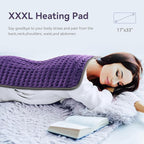 Heating Pad for Back/Neck/Shoulder Pain Relief, Moist & Dry Heat Warm Pad - Image 4