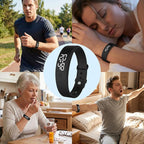 Vibrating Alarm Wristband Heavy Sleepers Adults Wrist Band Shock Clock Watch - Image 9