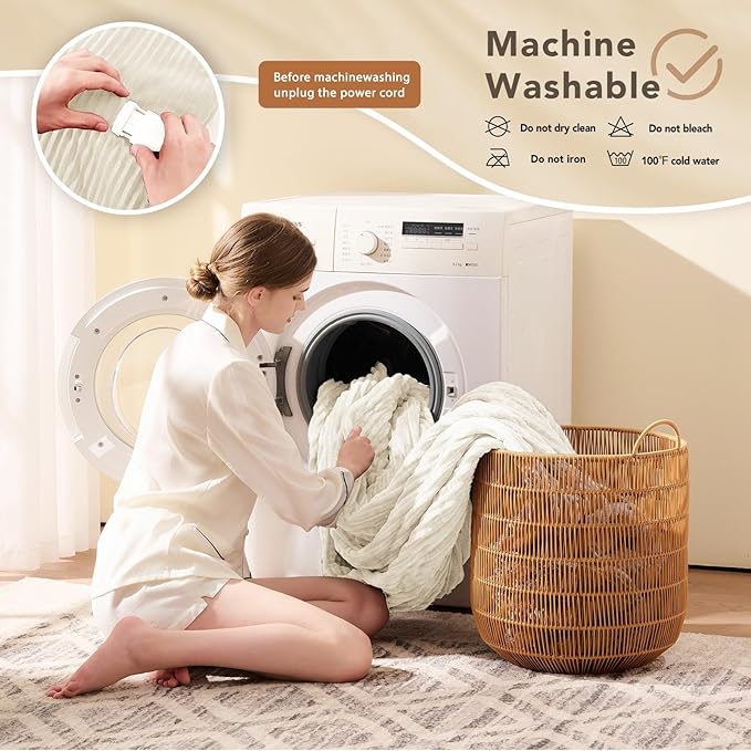 Homemate Electric Heated Blanket King Size - Image 7