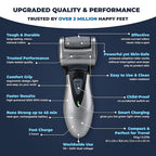 Electric Callus Remover: Rechargeable Electronic Foot File CR900 by Own Harmony - Image 4