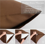 NTBAY King Pillow Cases Set of 2, 2 Pack Brushed Microfiber 20x40 Pillow Cases - Image 5