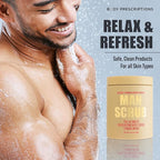 Body Prescriptions Men’s Exfoliating Body Scrub – Ultimate Skin Cleansing Wash - Image 2