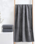 Lumimi Towels 3 Piece Very Soft Microfiber Bath Sheet Towel Set Super Absorbent - Image 7