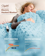 Homemate Electric Heated Throw Blanket - Image 2