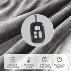 Heated Blanket Electric Blanket King Size 90''x100'' - Image 5
