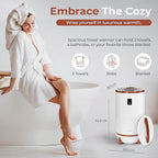 SereneLife Towel Warmer Bucket, - Image 2