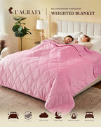 L'AGRATY Queen Size Weighted Blanket - Image 2