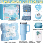 Birthday Gifts for Women Self Care Get Well Soon Gifts, Ocean Relaxing Spa Kit - Image 2