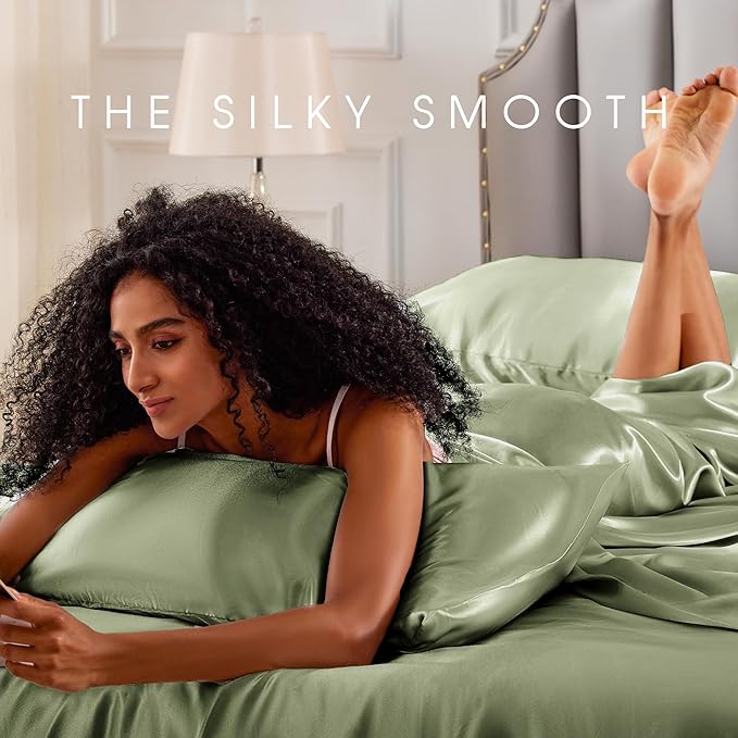 FreshCulture Satin Sheets California King - Image 6